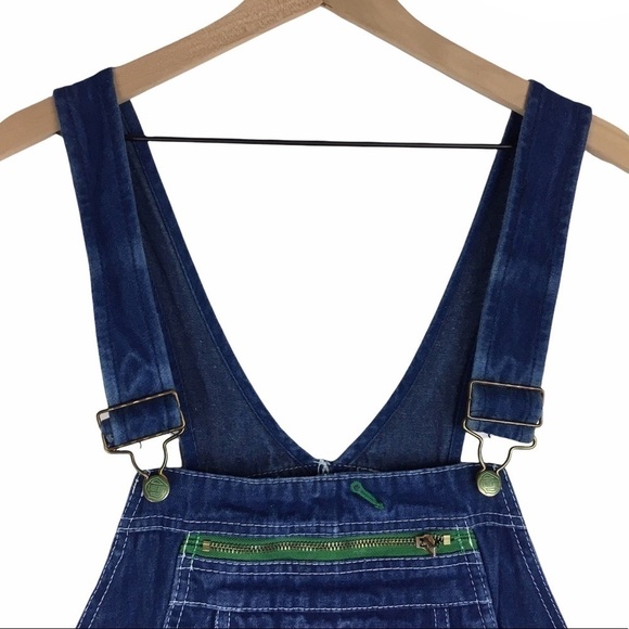 LIBERTY Overalls Carpenter Long Pants Bib Denim Work Ranch Farm Outdoor Size 42 - Picture 3 of 13